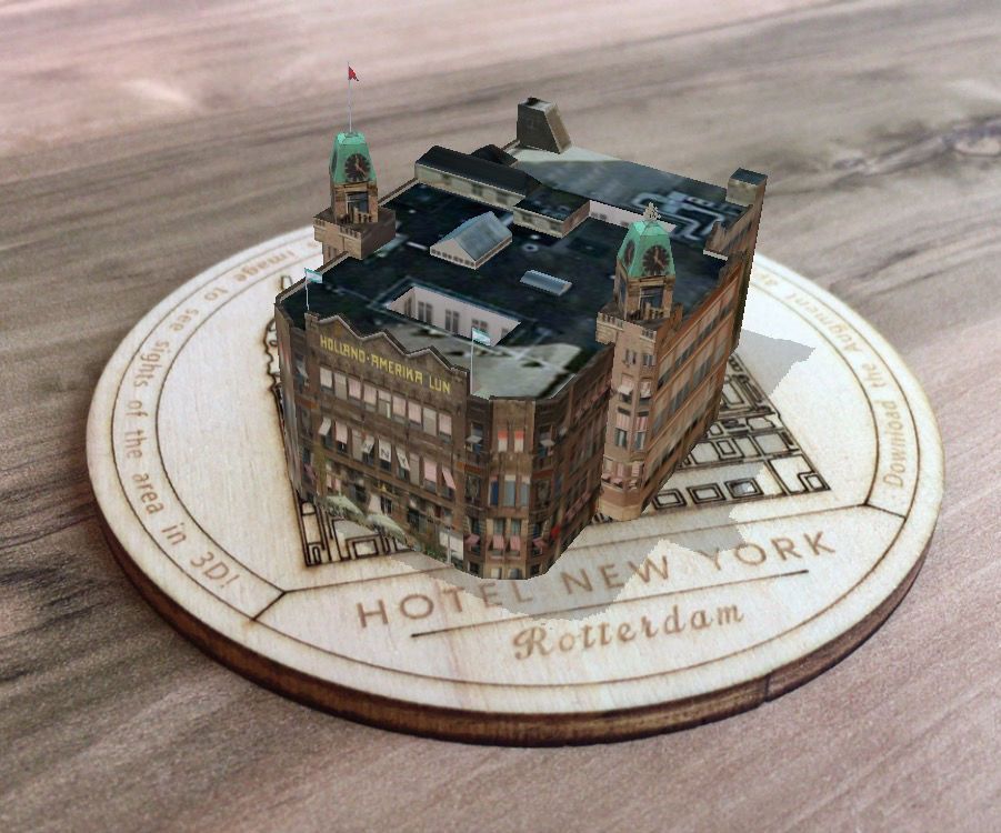CityCoaster - Build Your Own Augmented Reality Coaster for Your Business (TfCD)