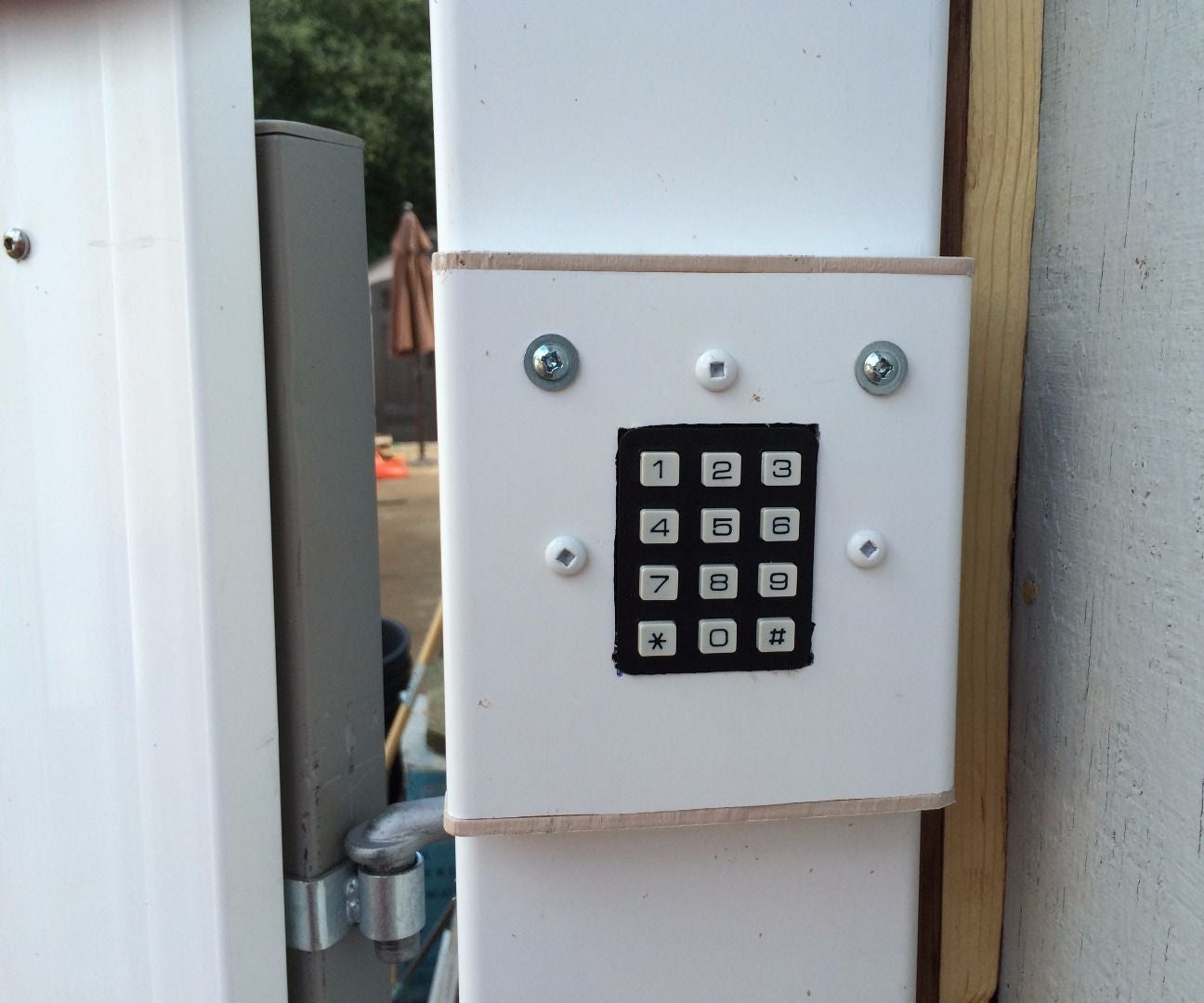 Automatic Gate Keypad Lock 6 Steps (with Pictures) Instructables