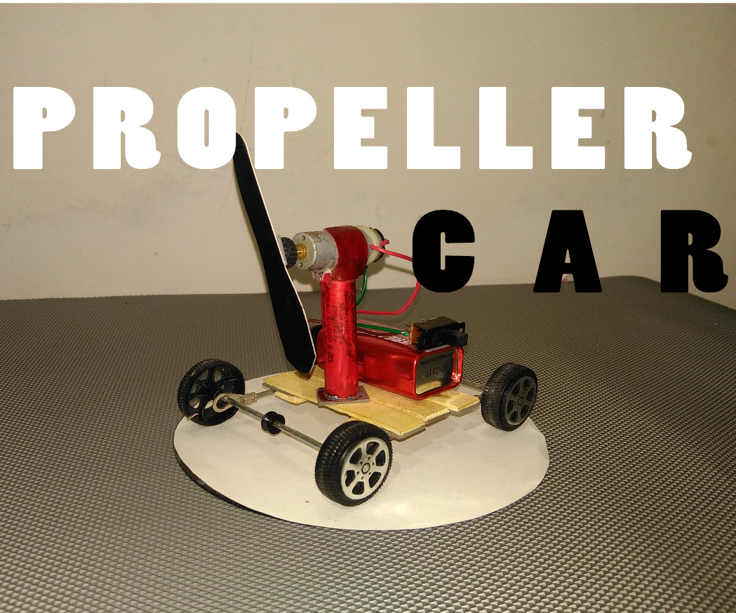 how to make a propeller powered hot wheels car DIY Project - Step-by ...