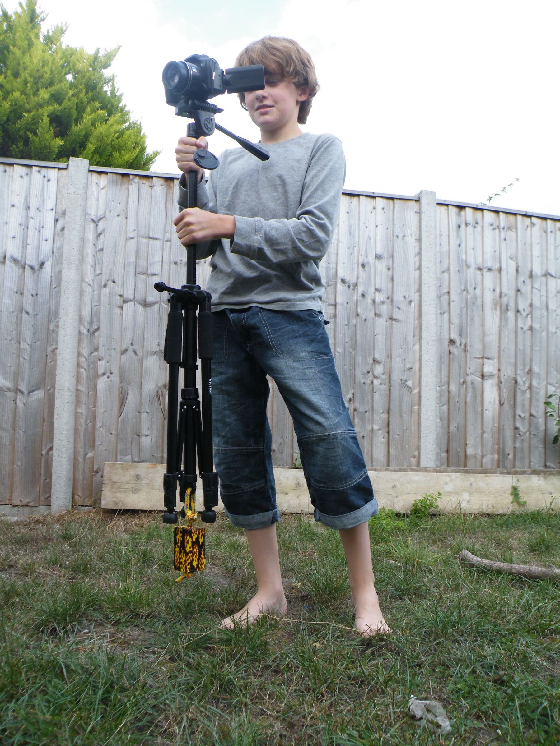 Simple Conversion: Tripod Into Steadicam.