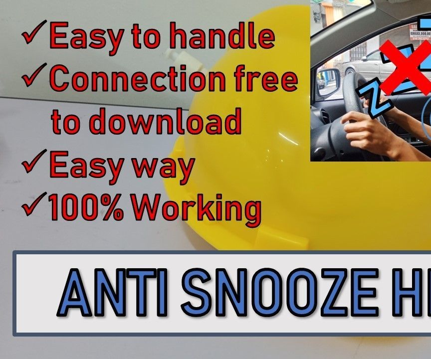 DIY guide for Anti Snooze Helmet Tutorial , Easy Way, Connection Given, 100% Working, Without Arduino Code with step-by-step instructions