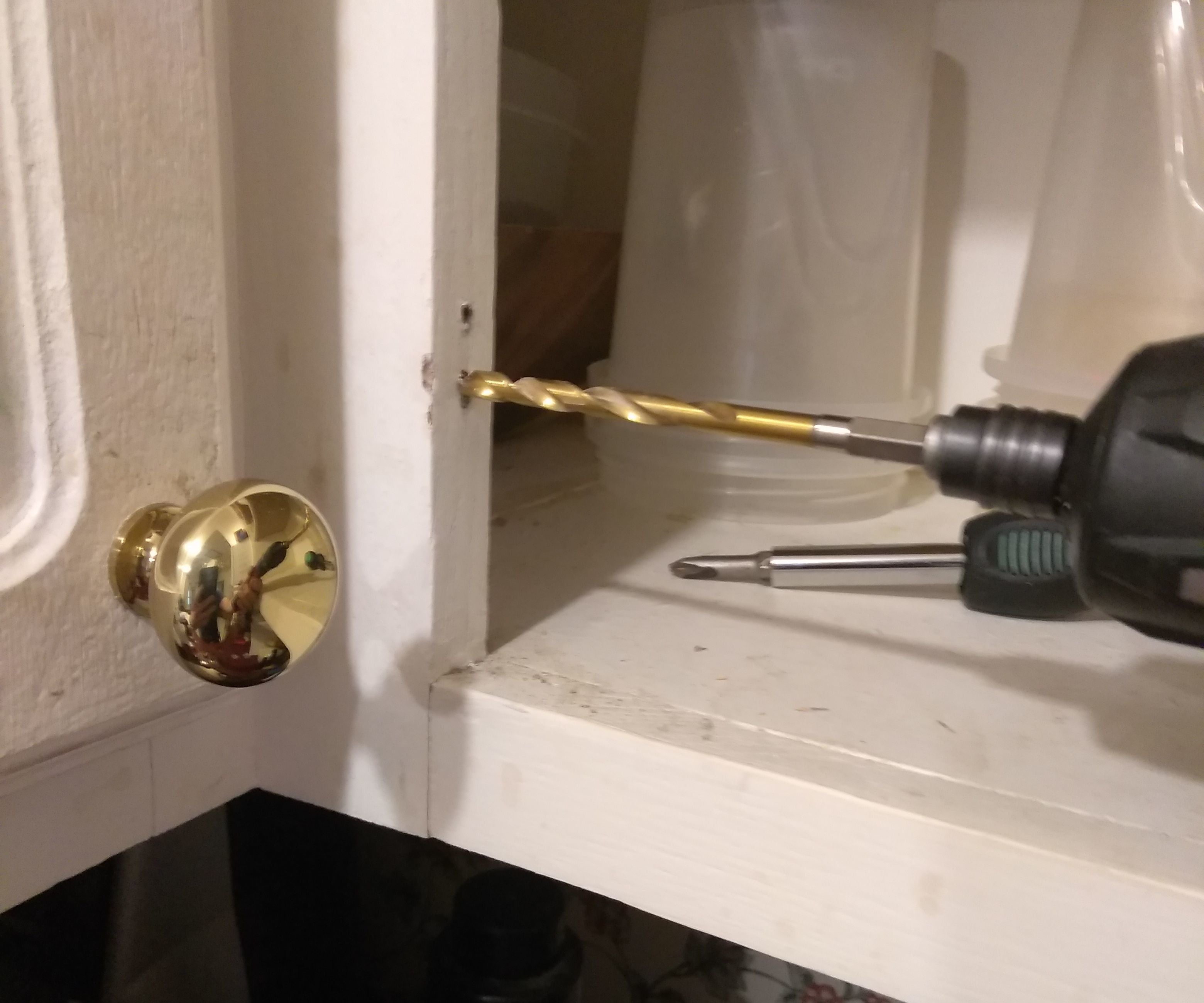 kitchen cabinet door hinge drill bit repairing stripped cabinet hinges 5 steps with pictures kitchen cabinet door hinge drill bit repairing stripped cabinet hinges 5 steps with pictures