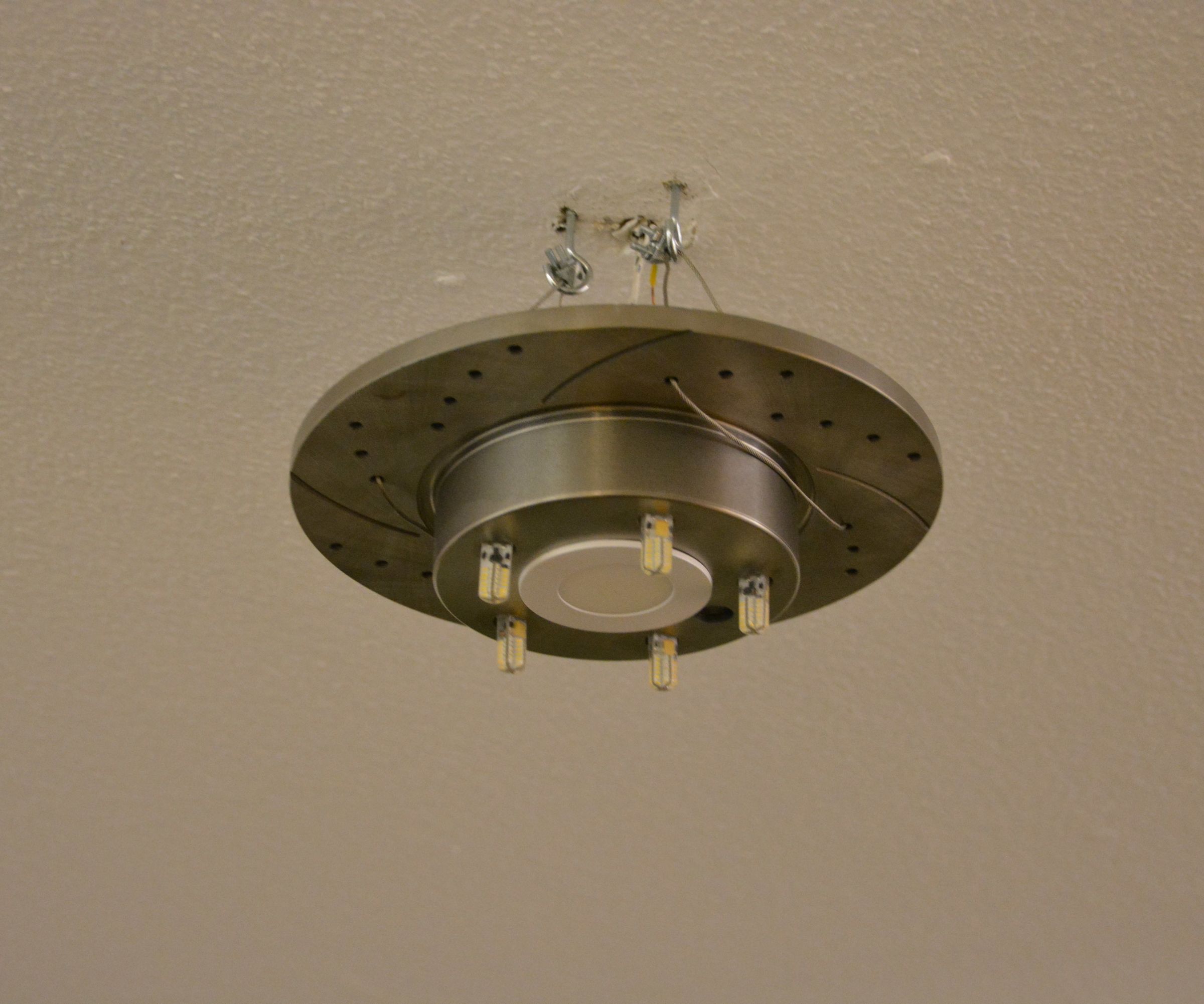 DIY guide for Brake Disc LED-lamp with step-by-step instructions