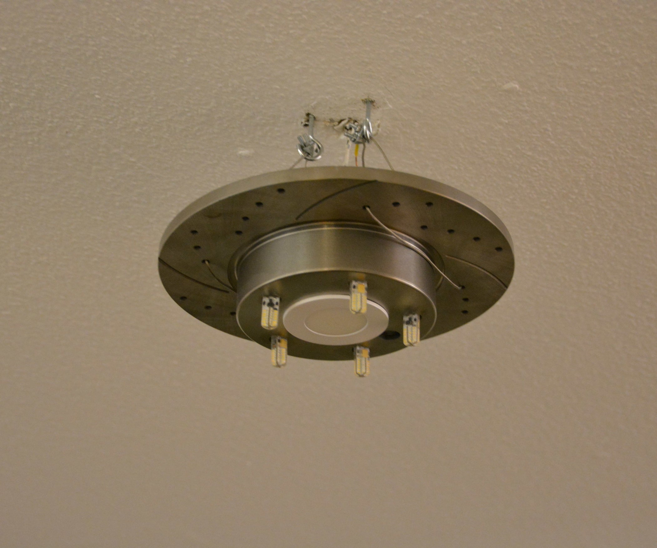 Brake Disc LEDlamp 3 Steps (with Pictures) Instructables