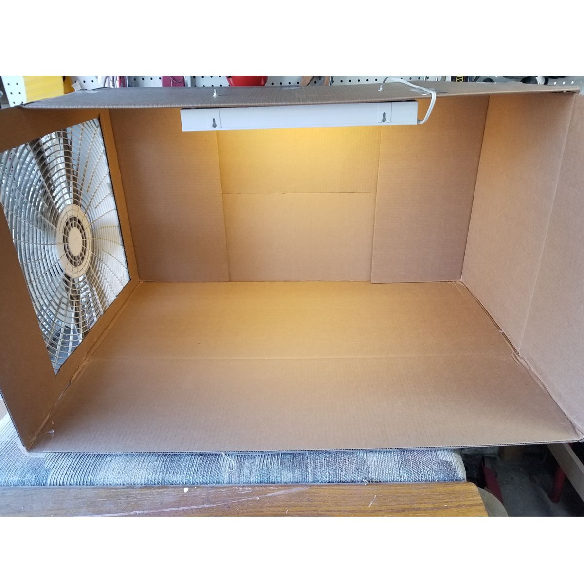 DIY Cardboard Spray Booth 8 Steps (with Pictures) Instructables