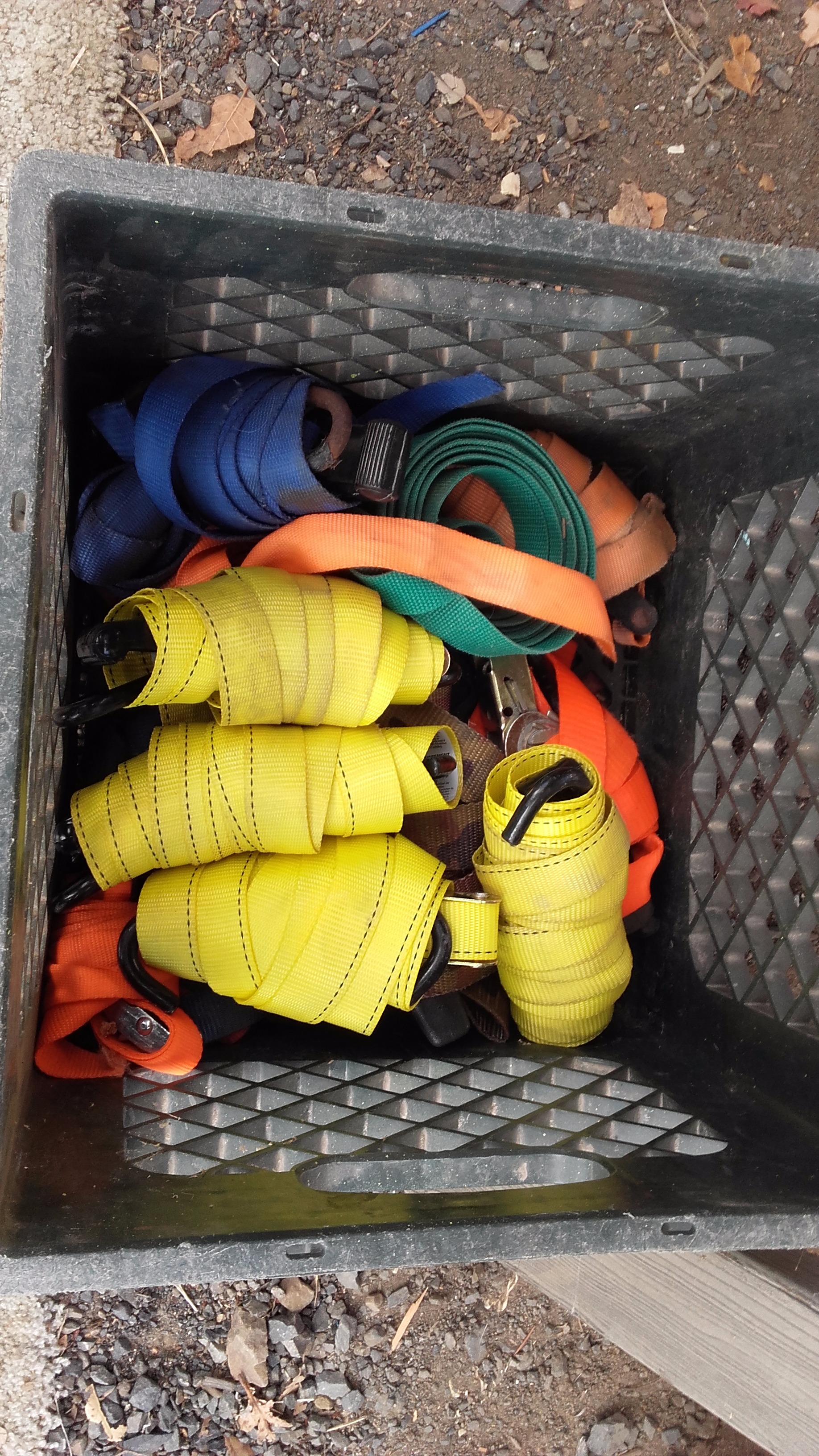 Storing Ratchet Straps Instructables