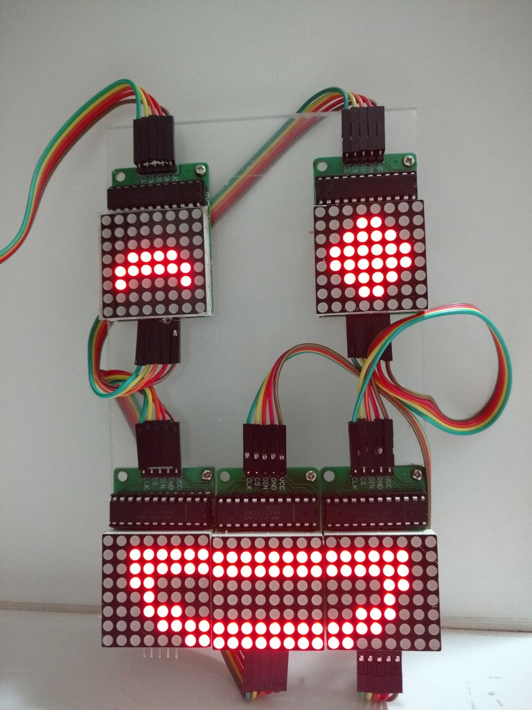 Controlling LED Matrix Array With Arduino Uno (Arduino Powered Robot ...