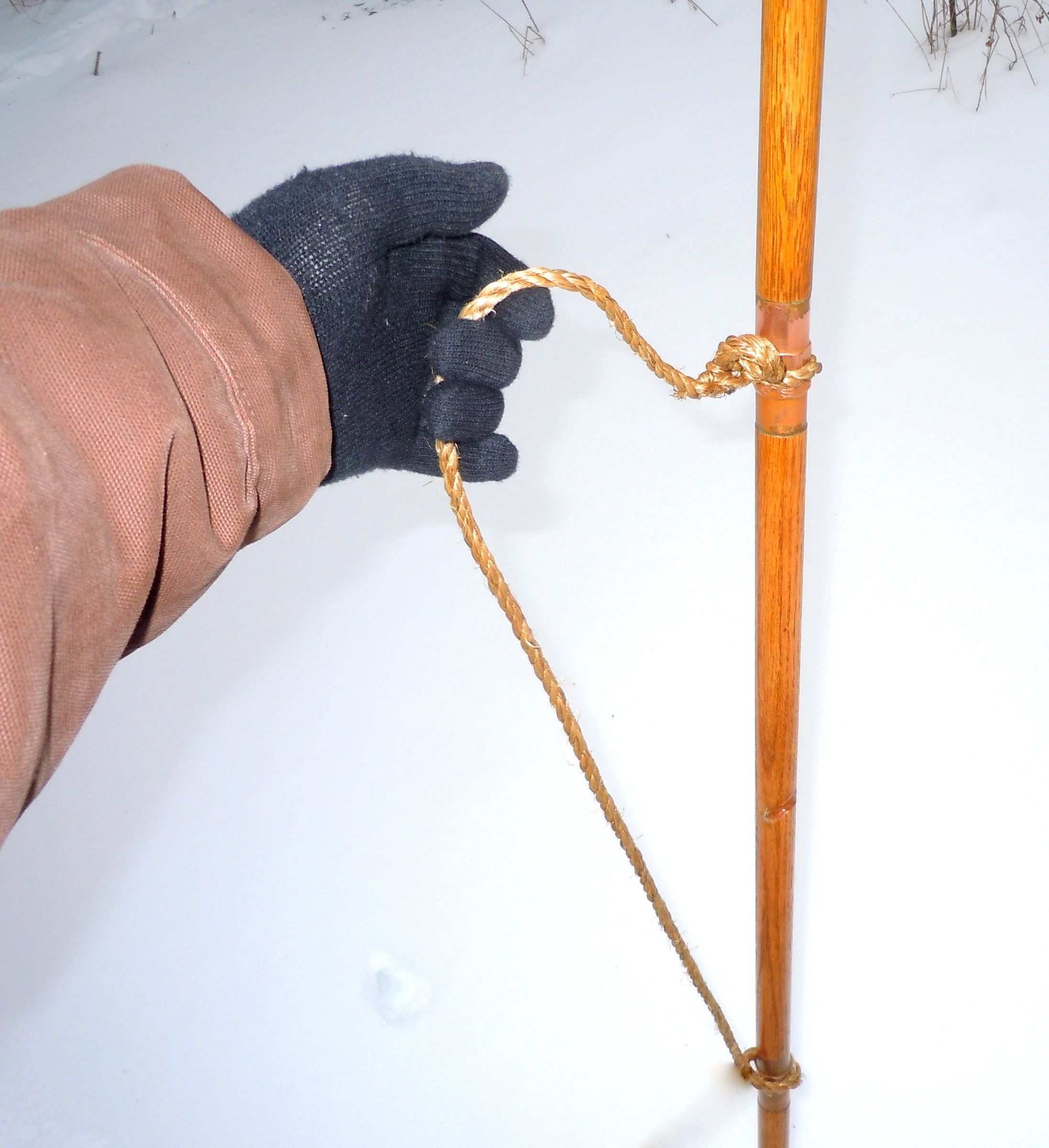 MultiFunction Walking Stick IV Grip Strap 9 Steps Instructables
