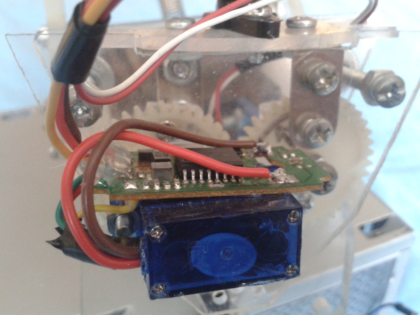 ROBOTIC ARM Arduino Controlled : 8 Steps Circuit Diagram