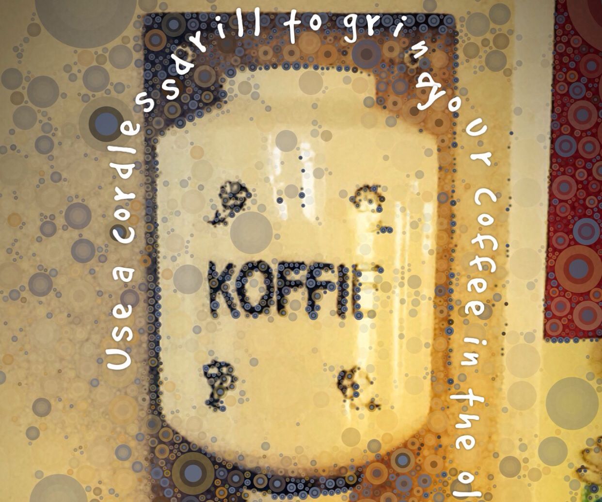 Use a Cordless Drill to Make Coffee in the Old Fashion Way