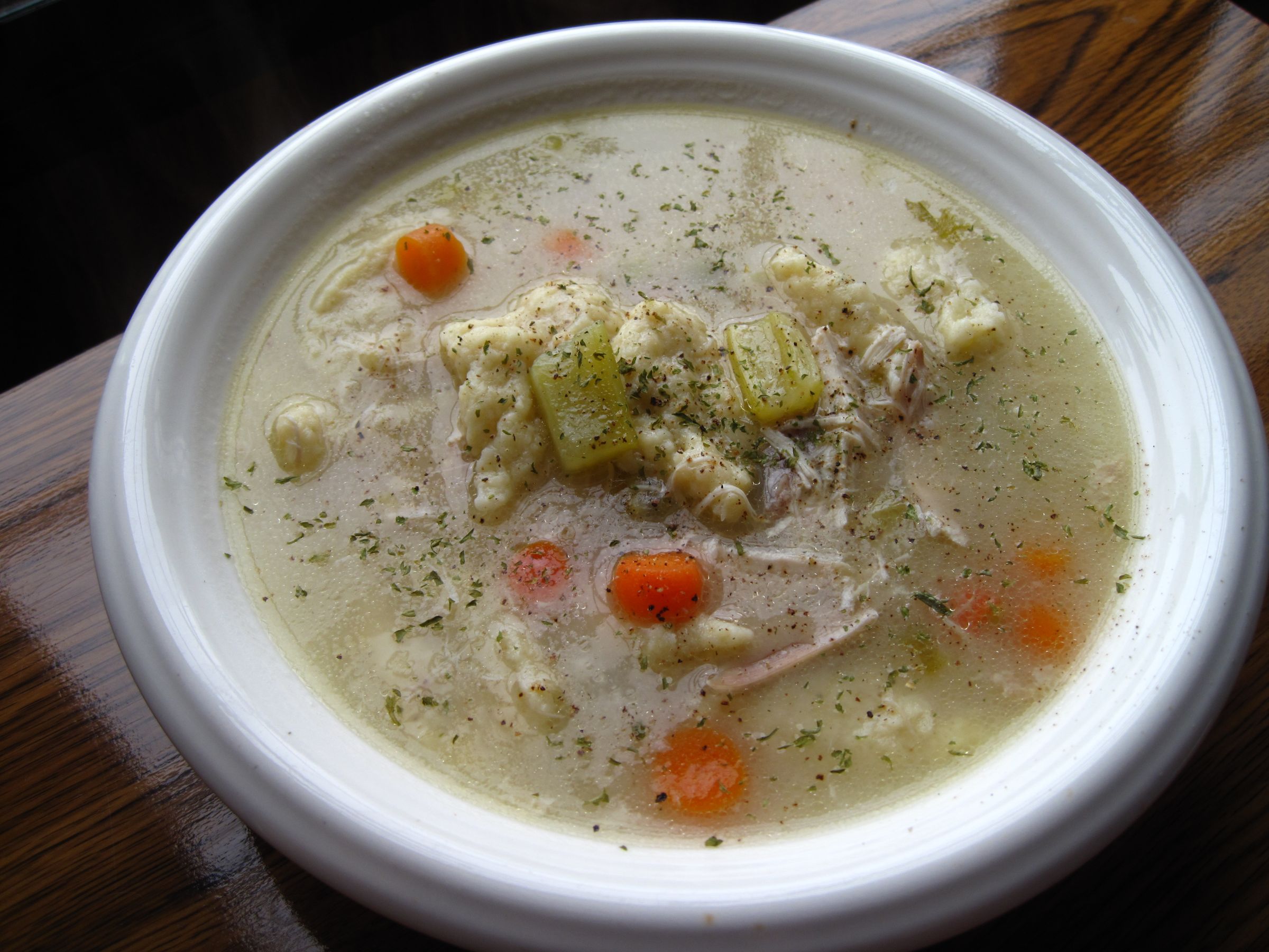 Easy Homemade Chicken and Dumplings 