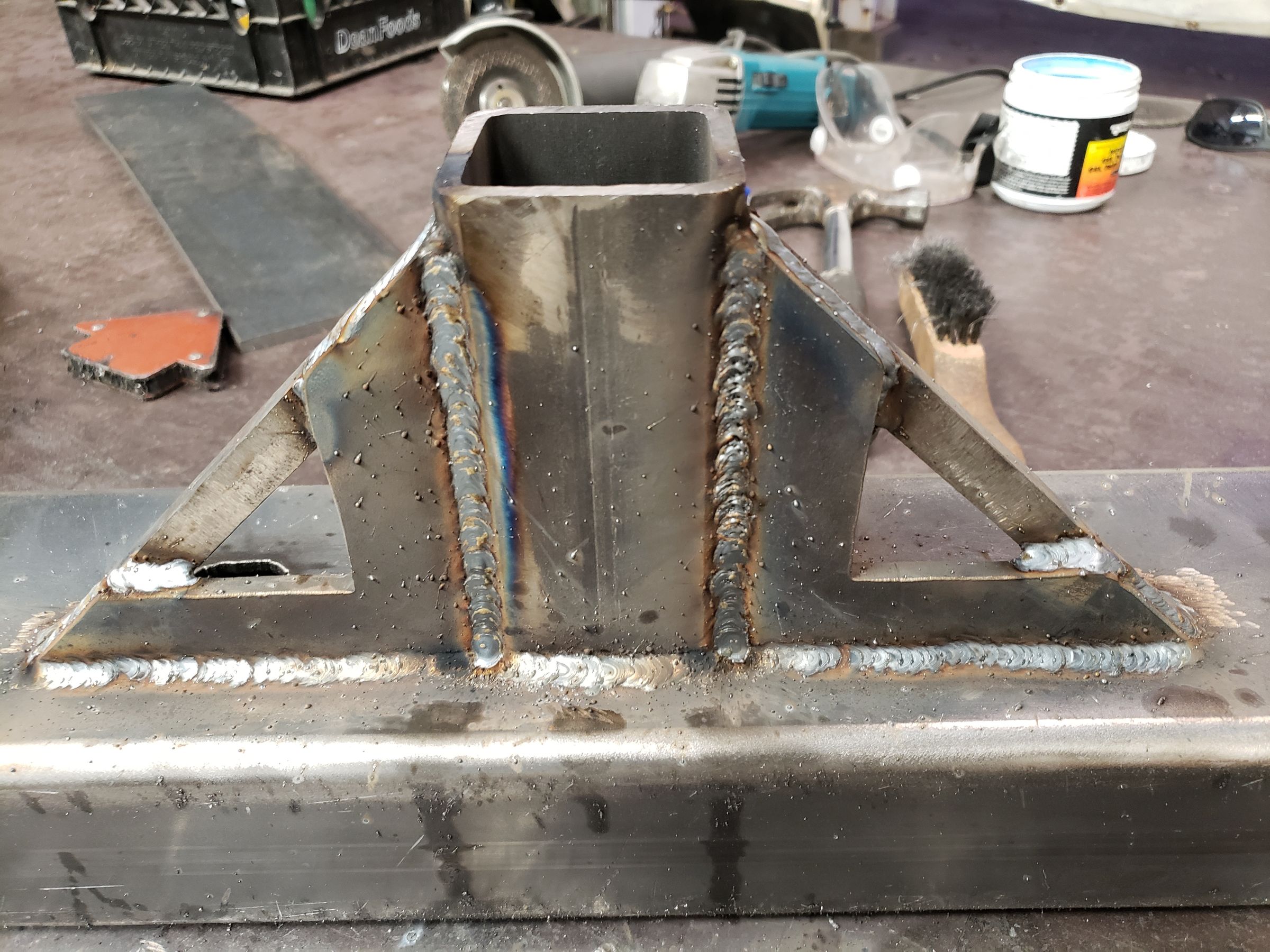 Custom Off Road Rear Bumper With Hitch 6 Steps (with Pictures