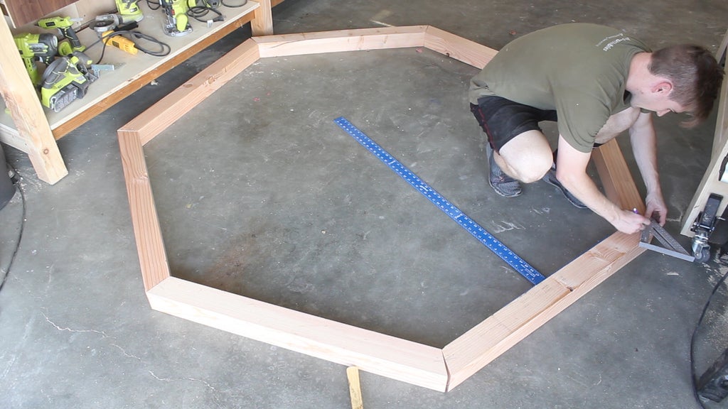 Building A 7 Sided Wedding Arbor 13 Steps With Pictures Instructables Building A 7 Sided Wedding Arbor 13 Steps With Pictures Instructables