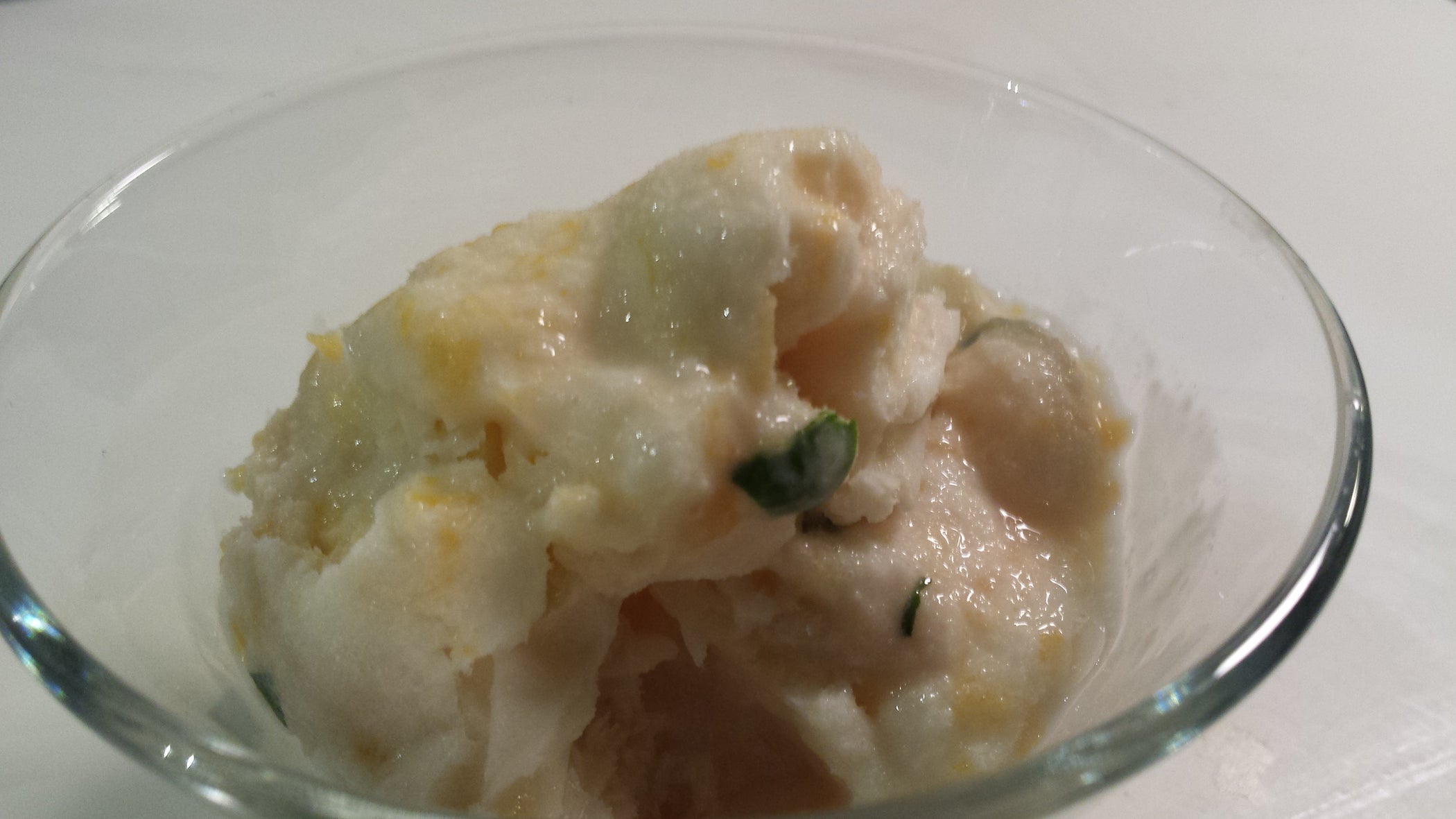 Vegan PeachBasil Ice Cream 4 Steps Instructables