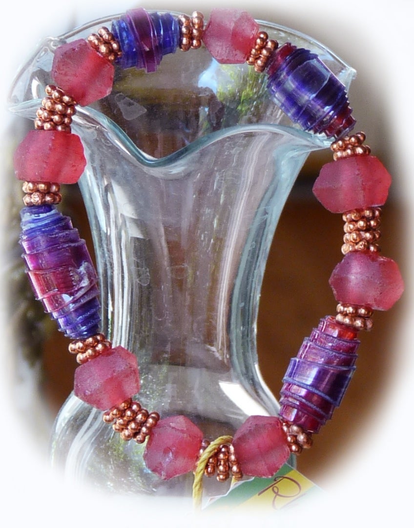 Plastic bead bracelets Clearance