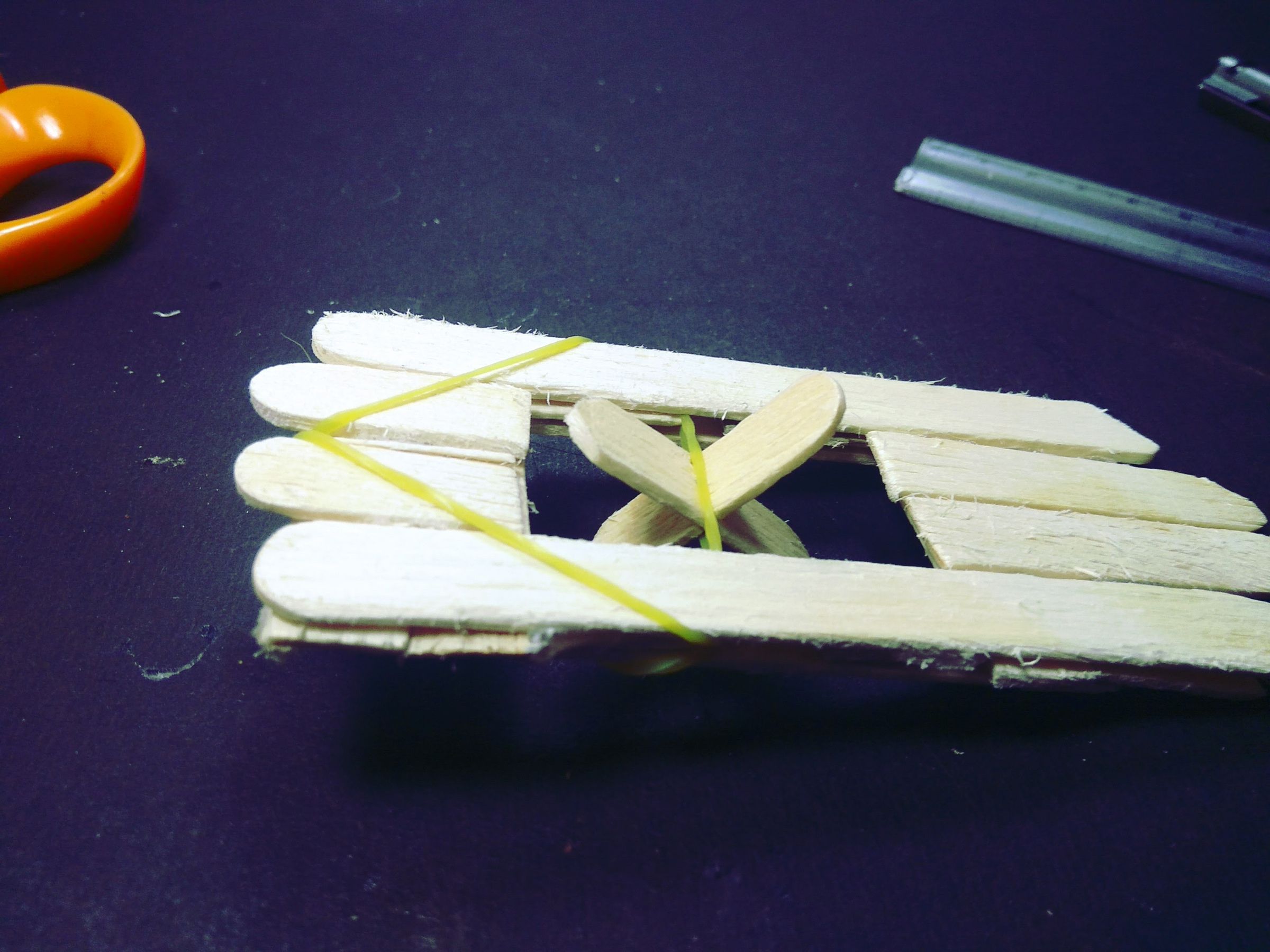 Popsicle Stick Paddle Boat 7 Steps Instructables