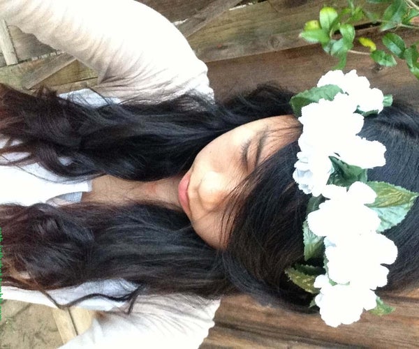 DIY Vintage Boho Floral Headband