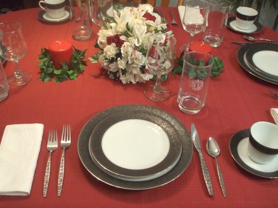 How To Set A Formal Dinner Table 6 Steps With Pictures Instructables