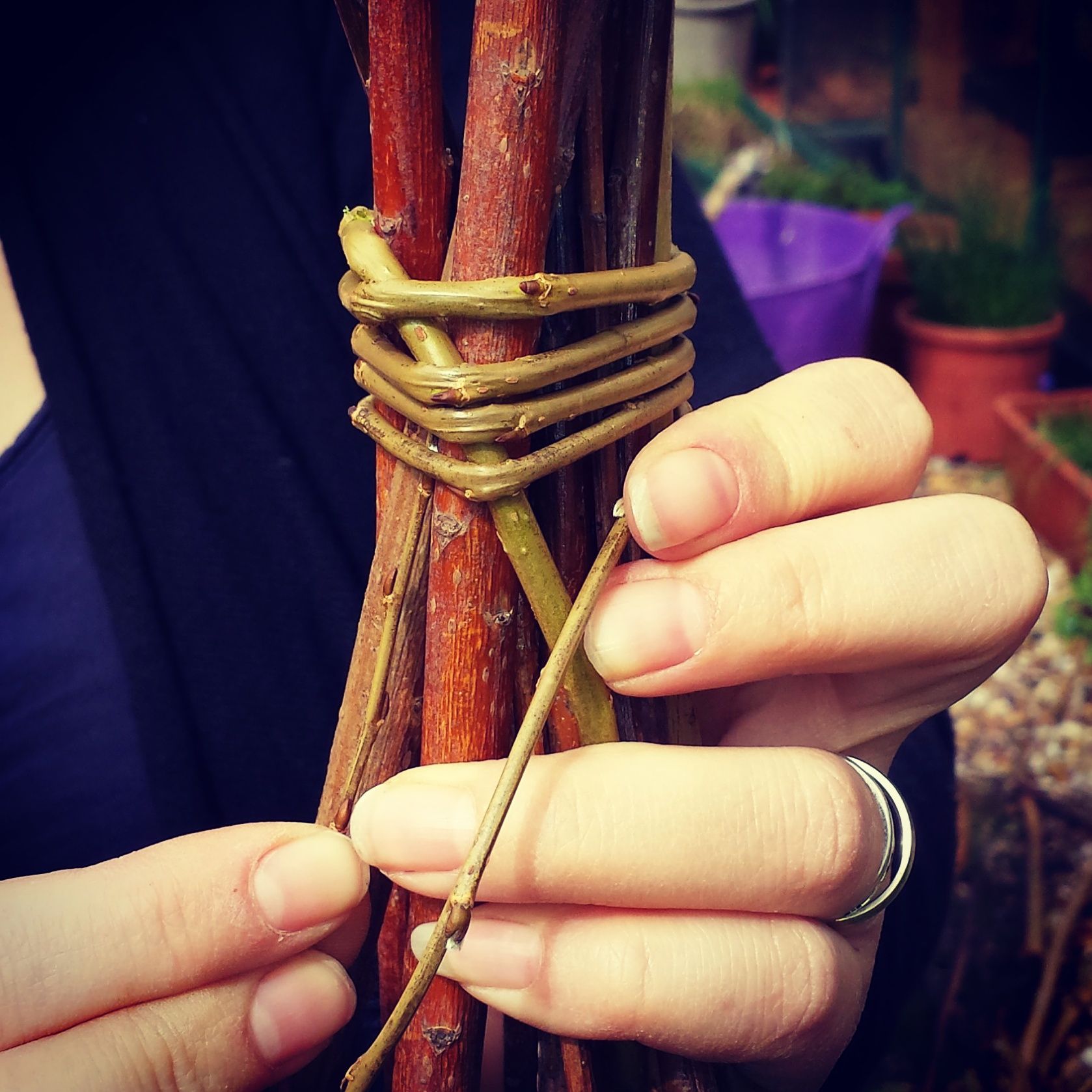 Willow Plant Support 9 Steps Instructables