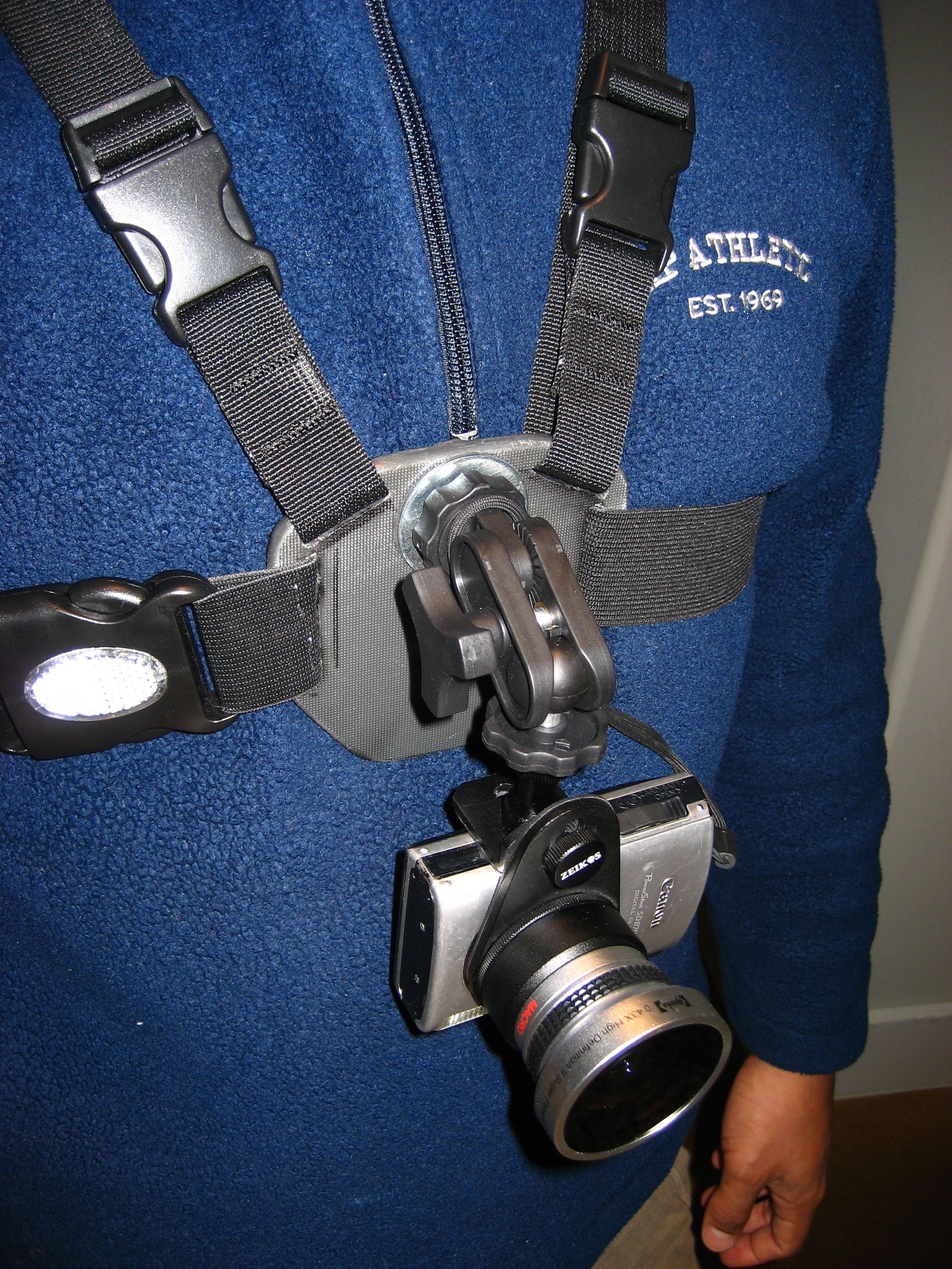 DIY Camera Chest Harness/Mount (GoPro 