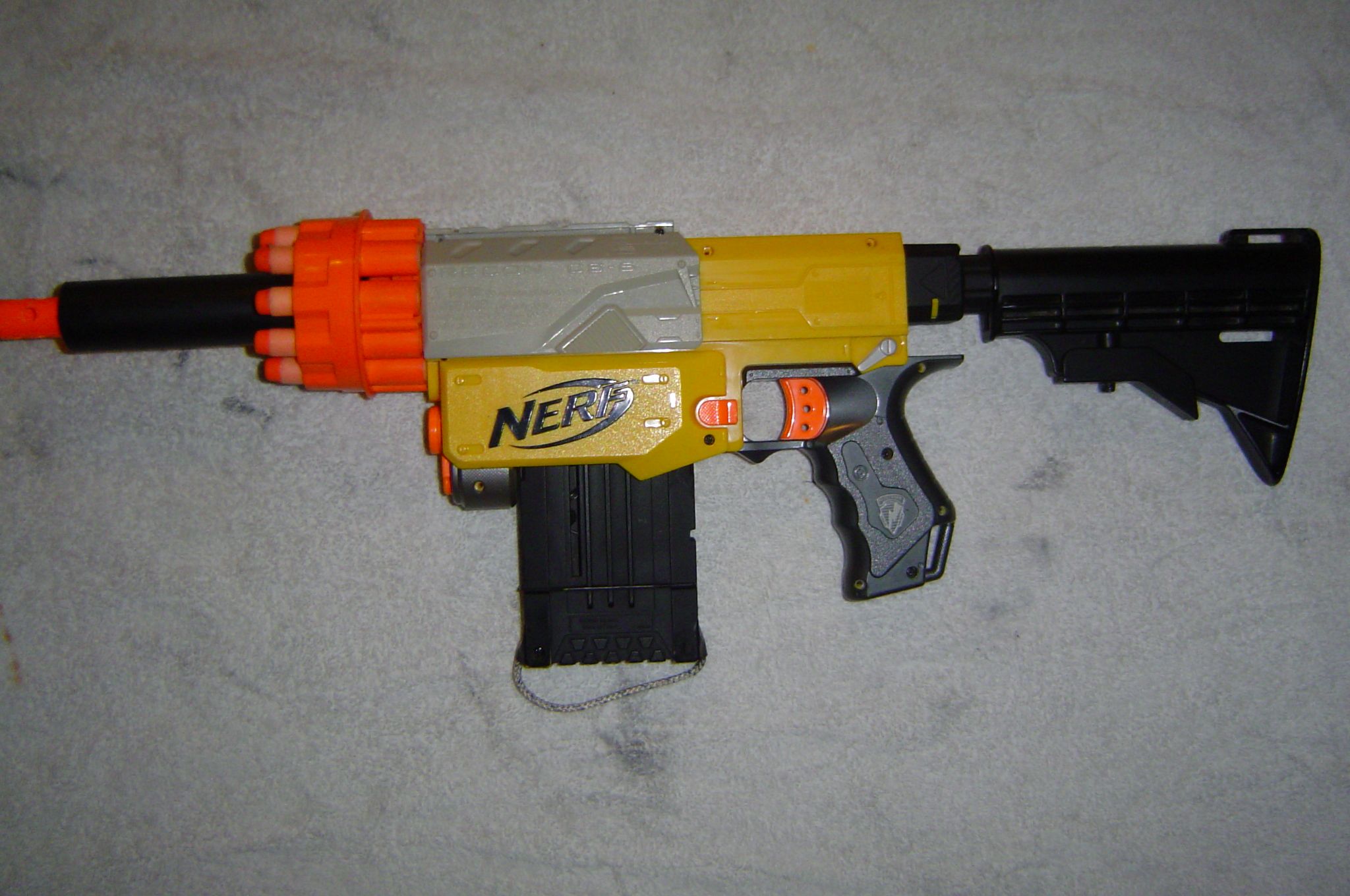 Nerf Recon/LS Ammo Holder 4 Steps Instructables