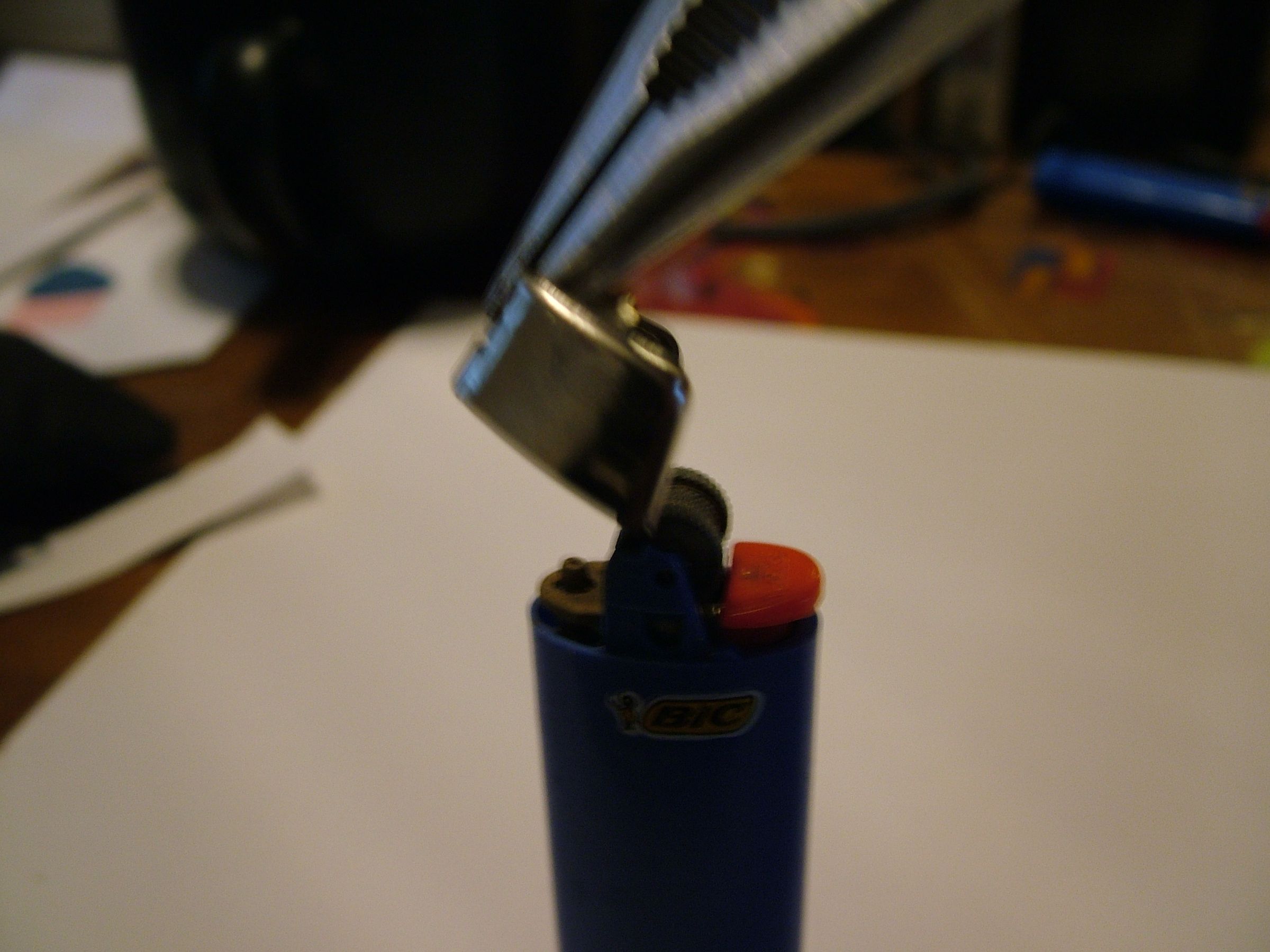Replace Your Zippo Flint With Flint From a Dead BIC 4 Steps Instructables