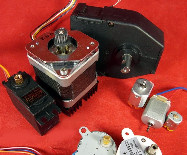 Tutorial:DC Motors-1/3: Continuous, H-Bridge, Gear