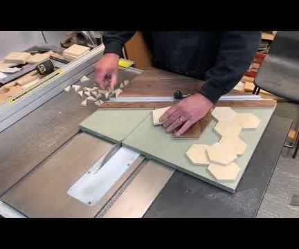 adjustable hexagon jig tablesaw or bandsaw DIY Project DIY Project Image