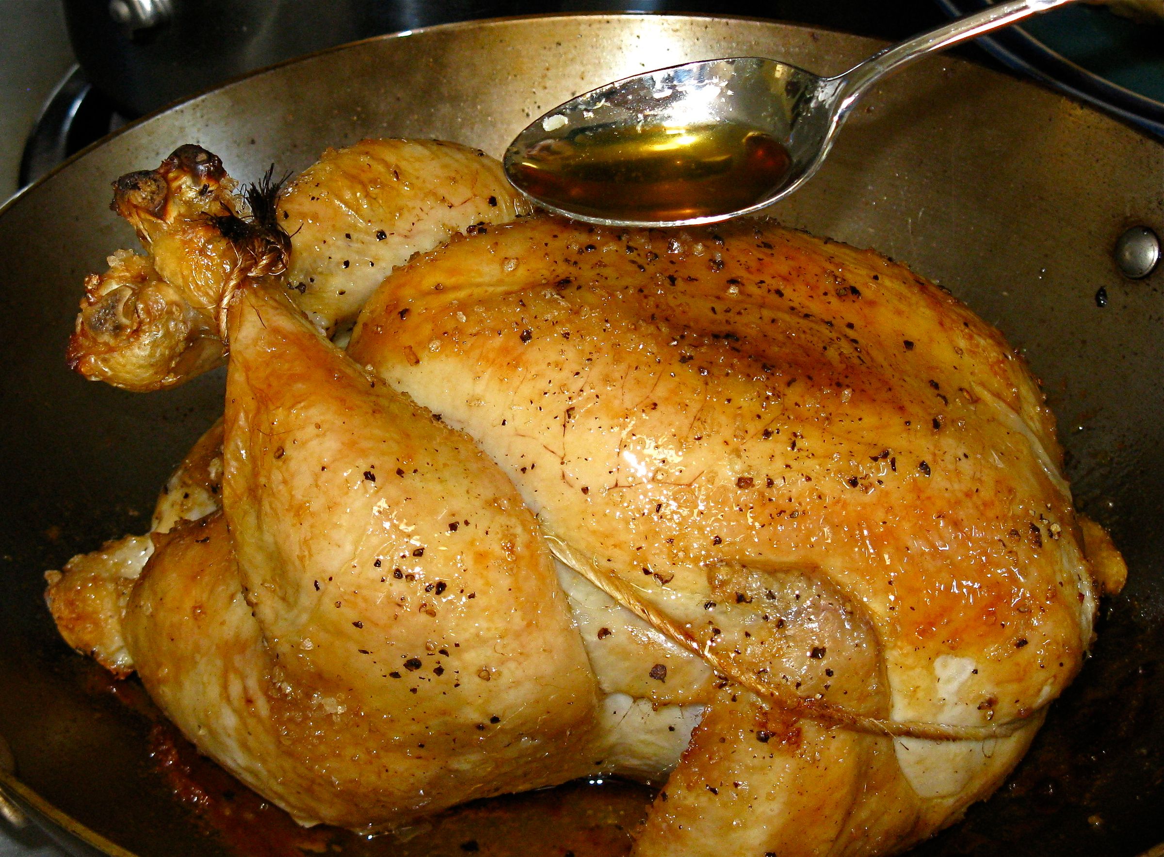 Quick Roast Chicken 9 Steps With Pictures Instructables
