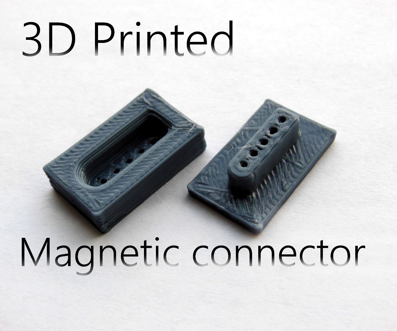 3D Printed Magnetic Connector! *UPDATED* : 7 Steps (with Pictures ...