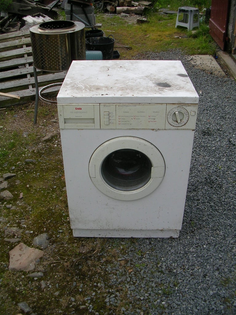 Is A Junk Washing Machine Really Junk Usefull Materials For Cool Home Builds From A Dead Washing Machine 9 Steps Instructables