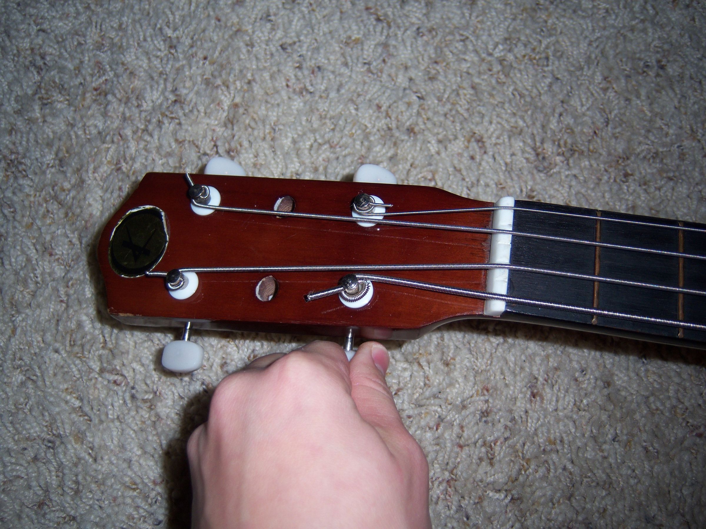 Acoustic Guitar to Acoustic Bass Conversion 9 Steps Instructables