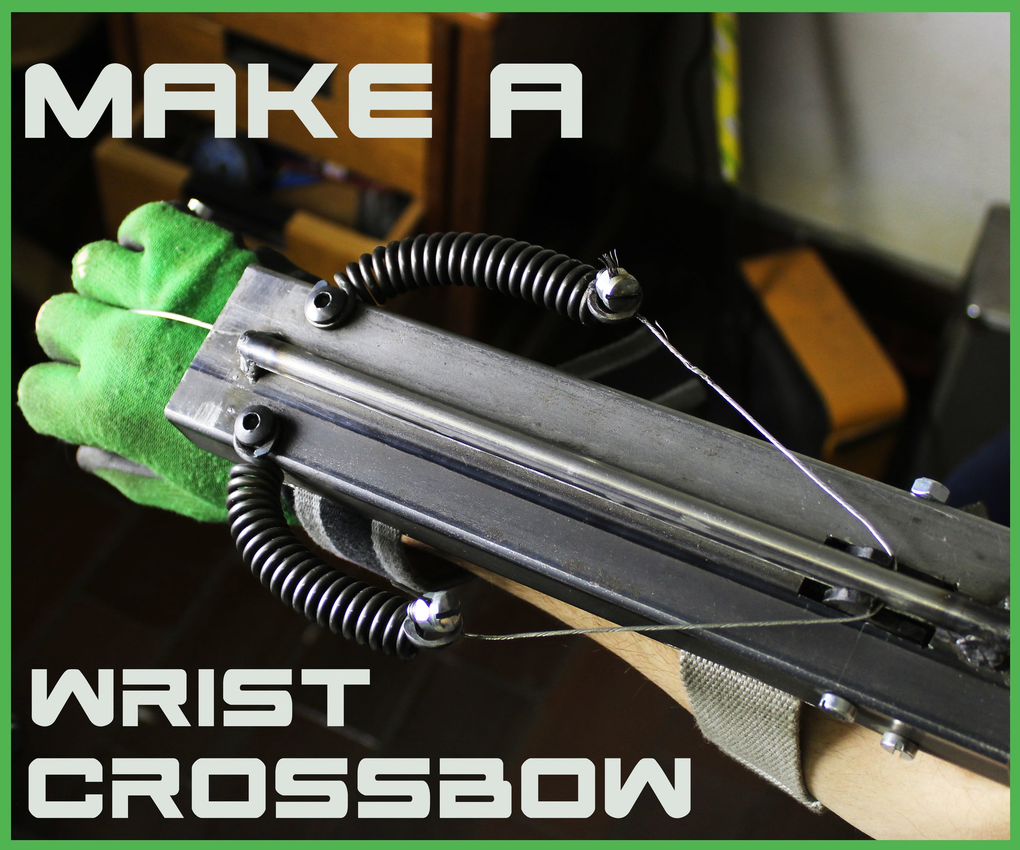 Make a Wrist Crossbow DIY Tutorial 4 Steps (with Pictures