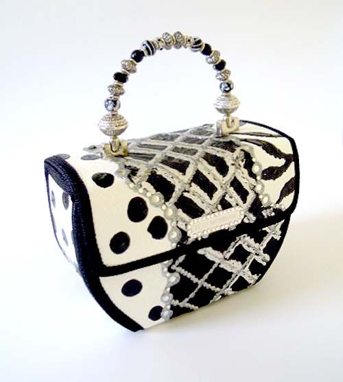 beaded purse handles