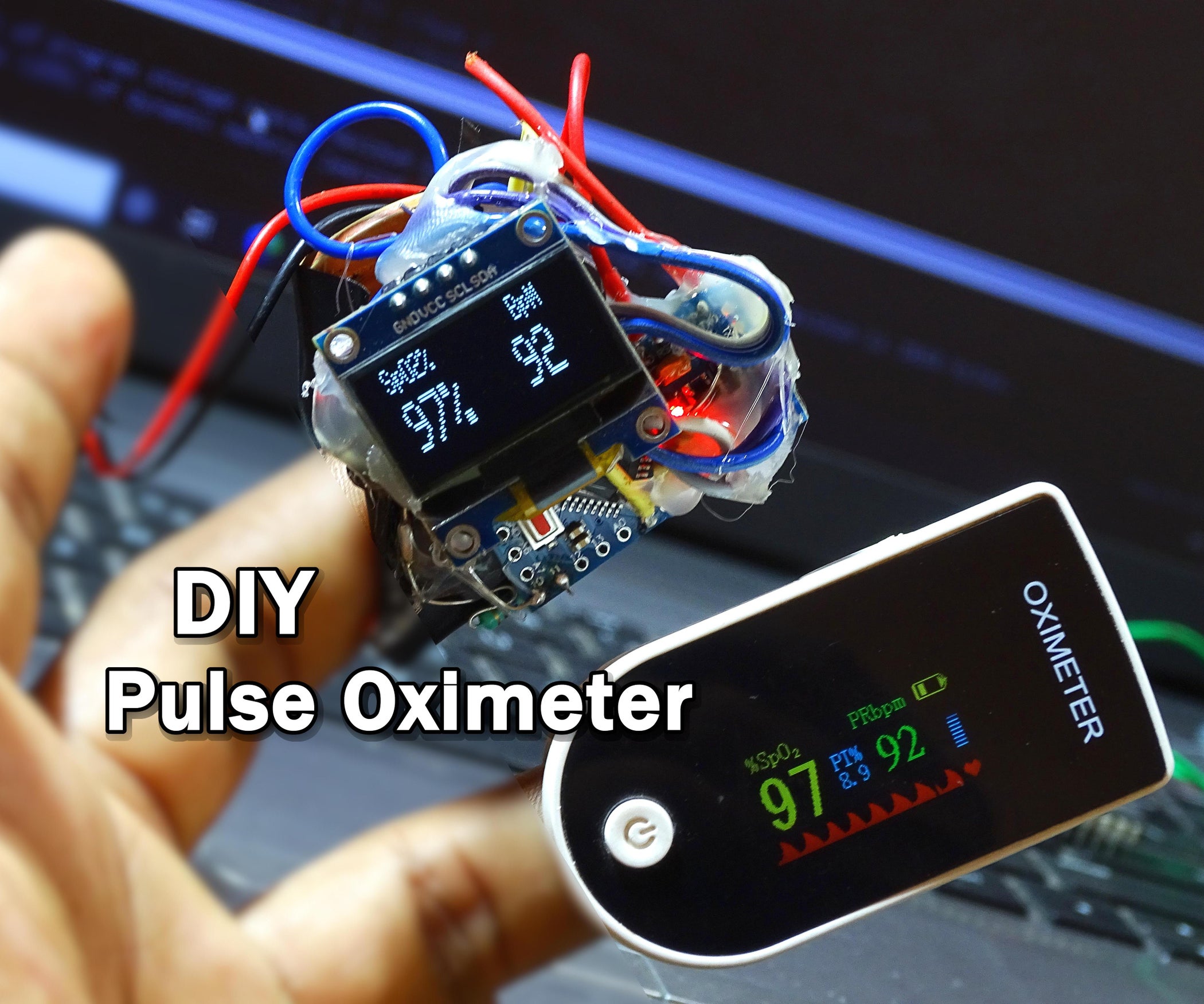 DIY Pulse Oximeter : 7 Steps (with Pictures) - Instructables