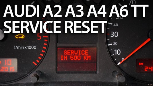 Reset Service Reminder In Audi A2 A3 A4 A6 Tt Instructables