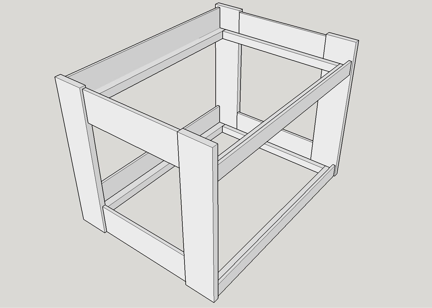 pallet dog bunk bed