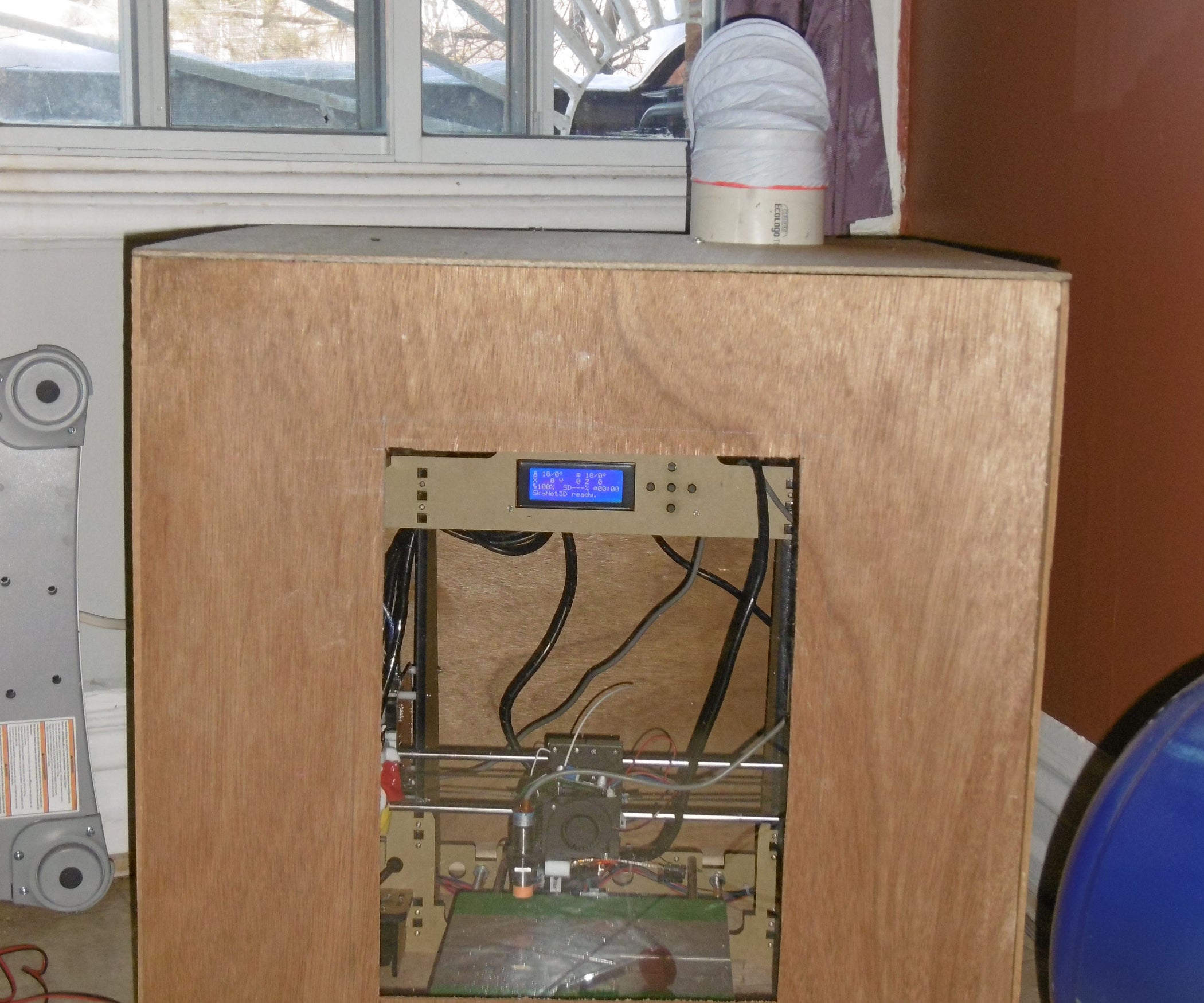 Easy and Cheap 3D Printer Fume Hood Enclosure 9 Steps Instructables