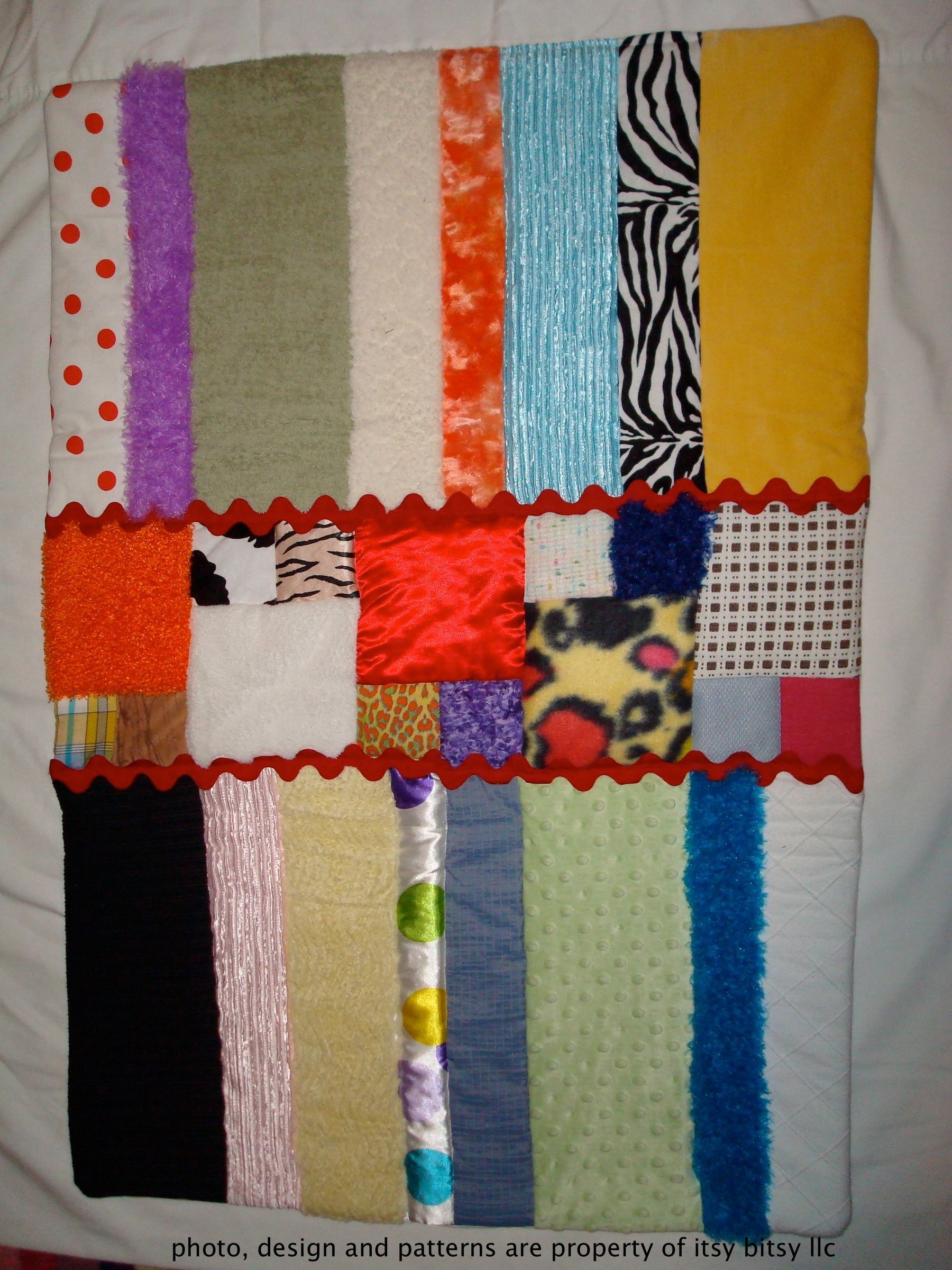The Most Soft and Warm Blanket / TummyTime Mat Instructables