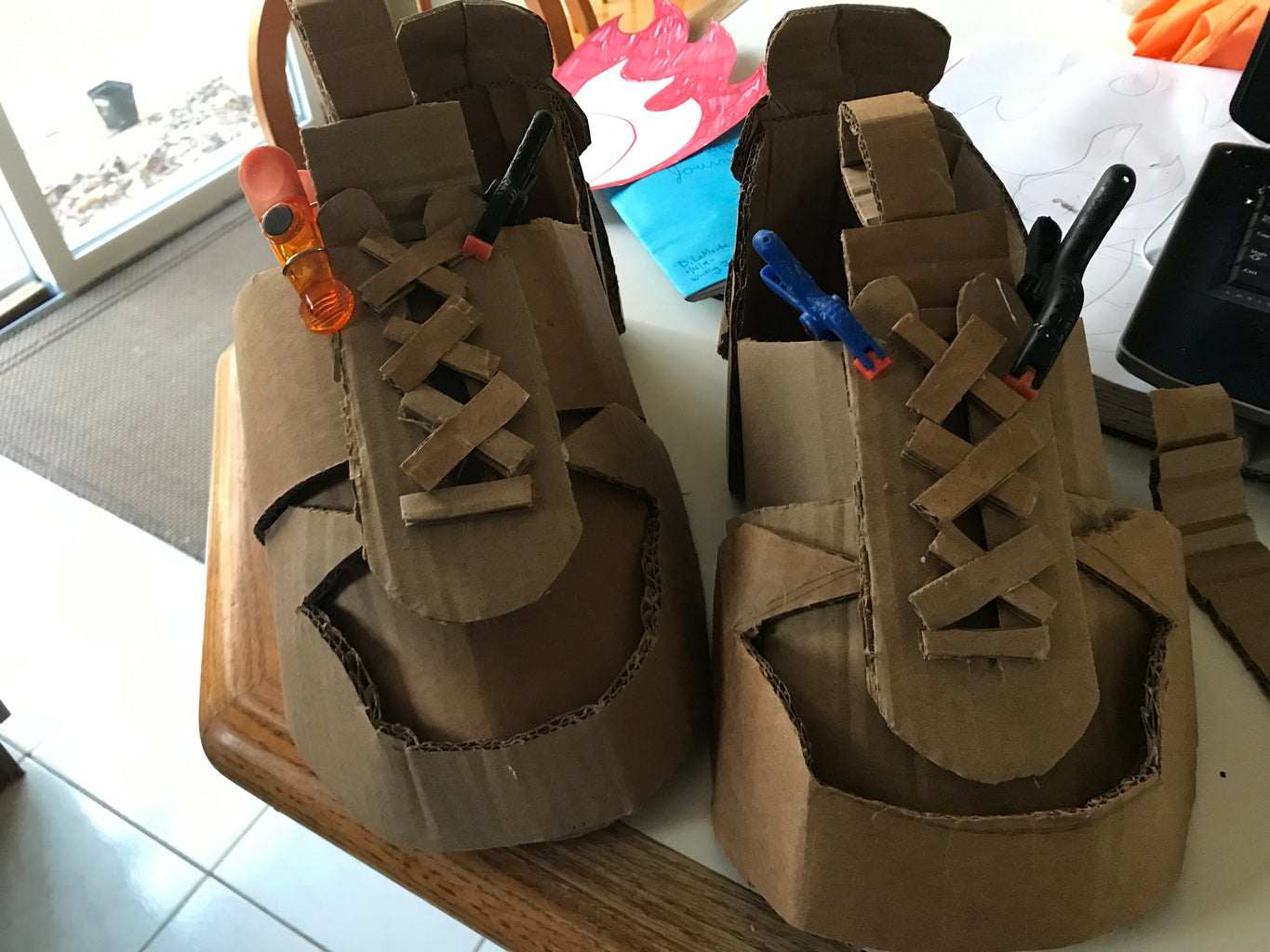 Cardboard Nike Craft Sneakers : 8 Steps - Instructables