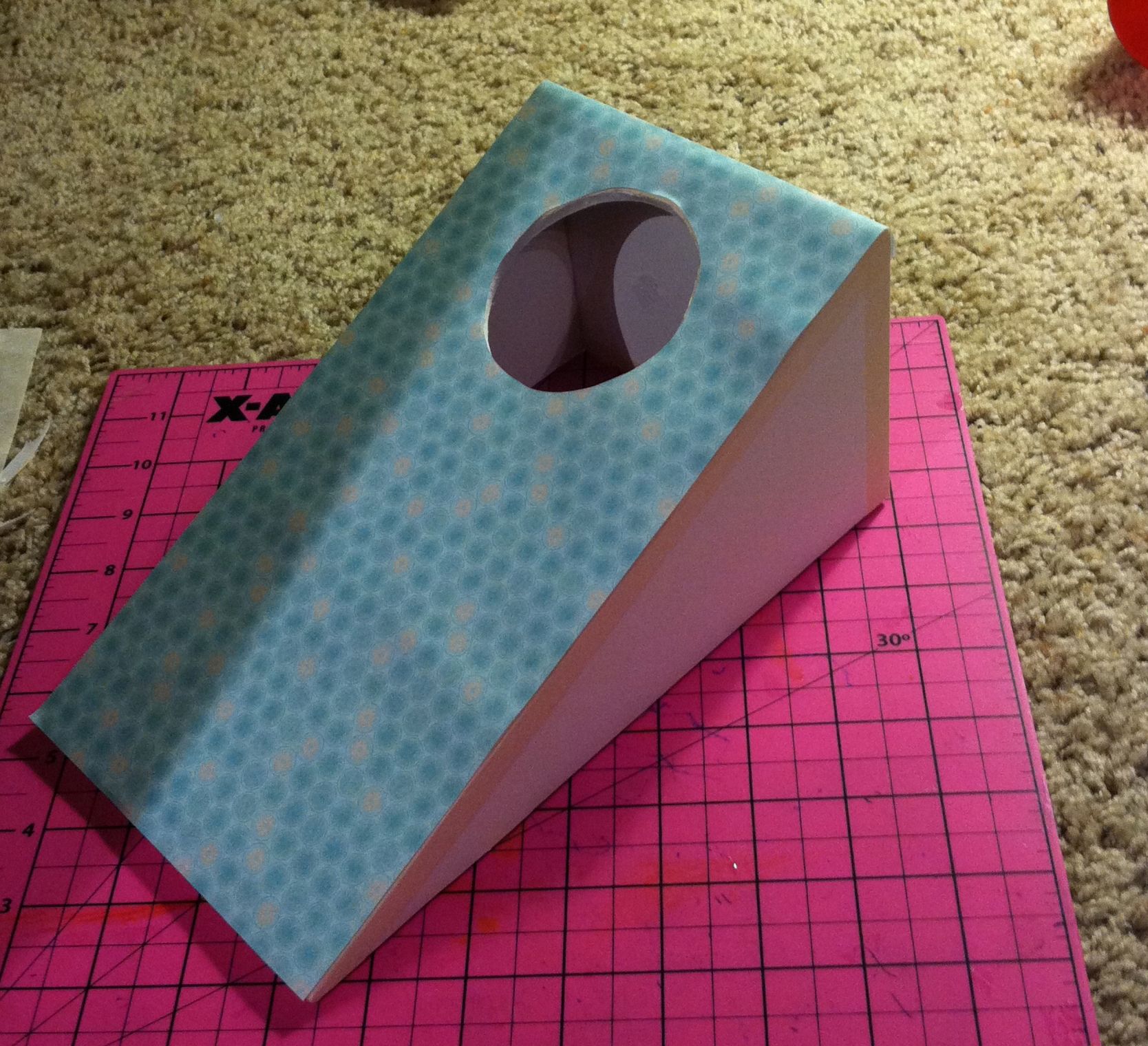 Foamboard Desktop Bean Bag Toss 15 Steps Instructables