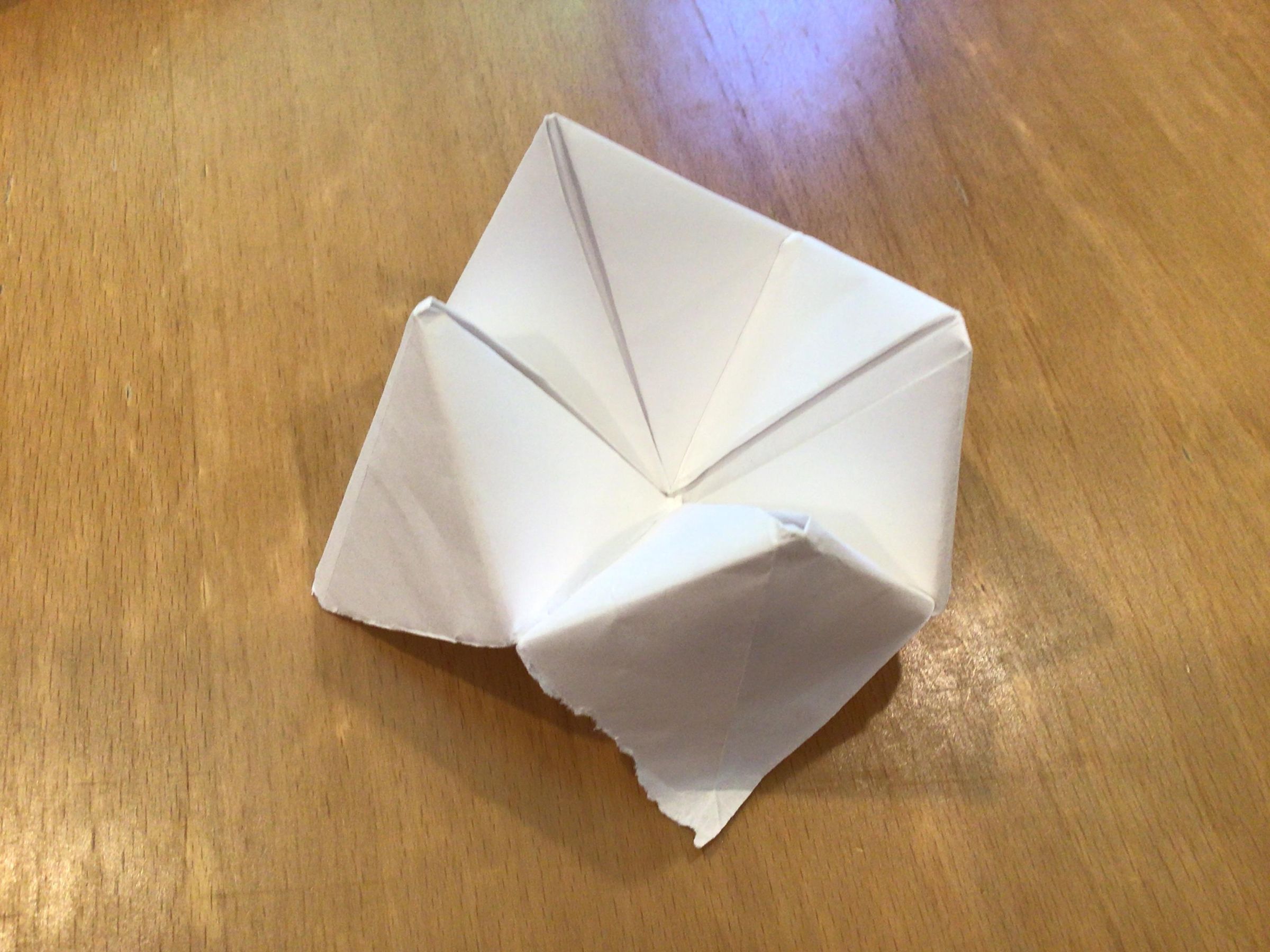 How to Make Paper Fortune Tellers