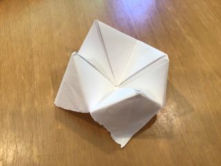 How to Make Paper Fortune Tellers