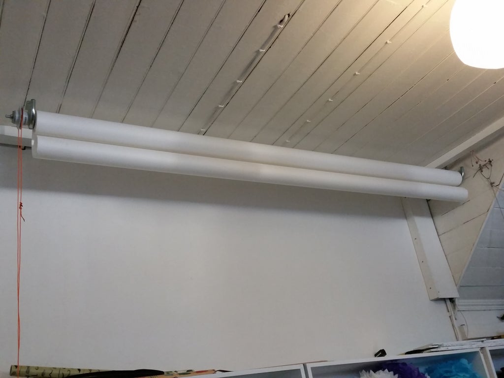 Backdrop Roller And Pulley System 3 Steps With Pictures Instructables Backdrop Roller And Pulley System 3 Steps With Pictures Instructables