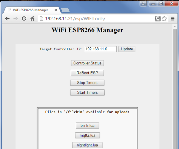 ESP8266 Projects for Beginners Circuit Diagram