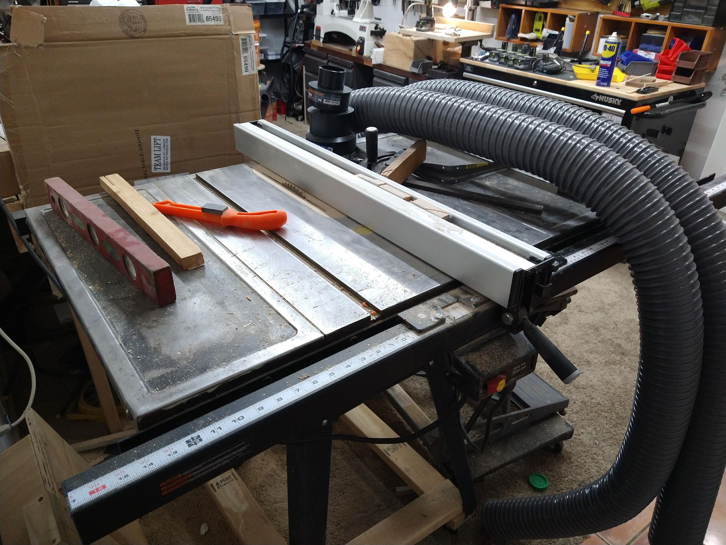Delta T2 Fence to a Craftsman Table Saw 