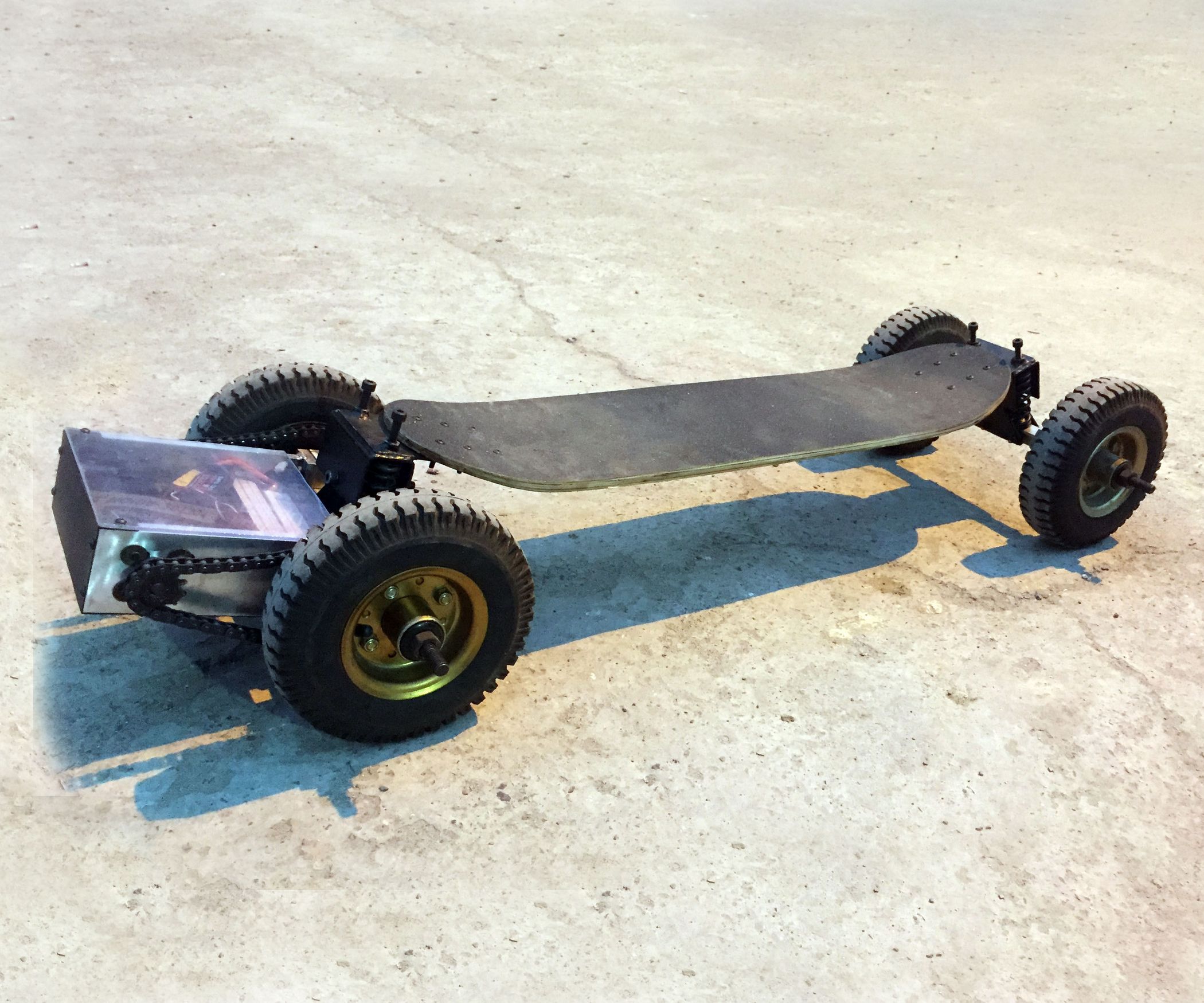 Electric Mountain Skateboard 7 Steps (with Pictures) Instructables