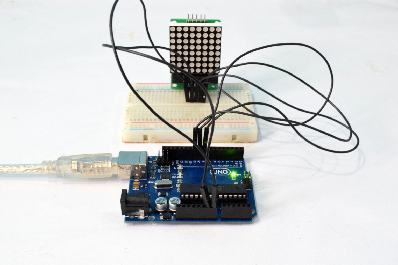 Arduino 8x8 LED Matrix : 4 Steps (with Pictures) - Instructables