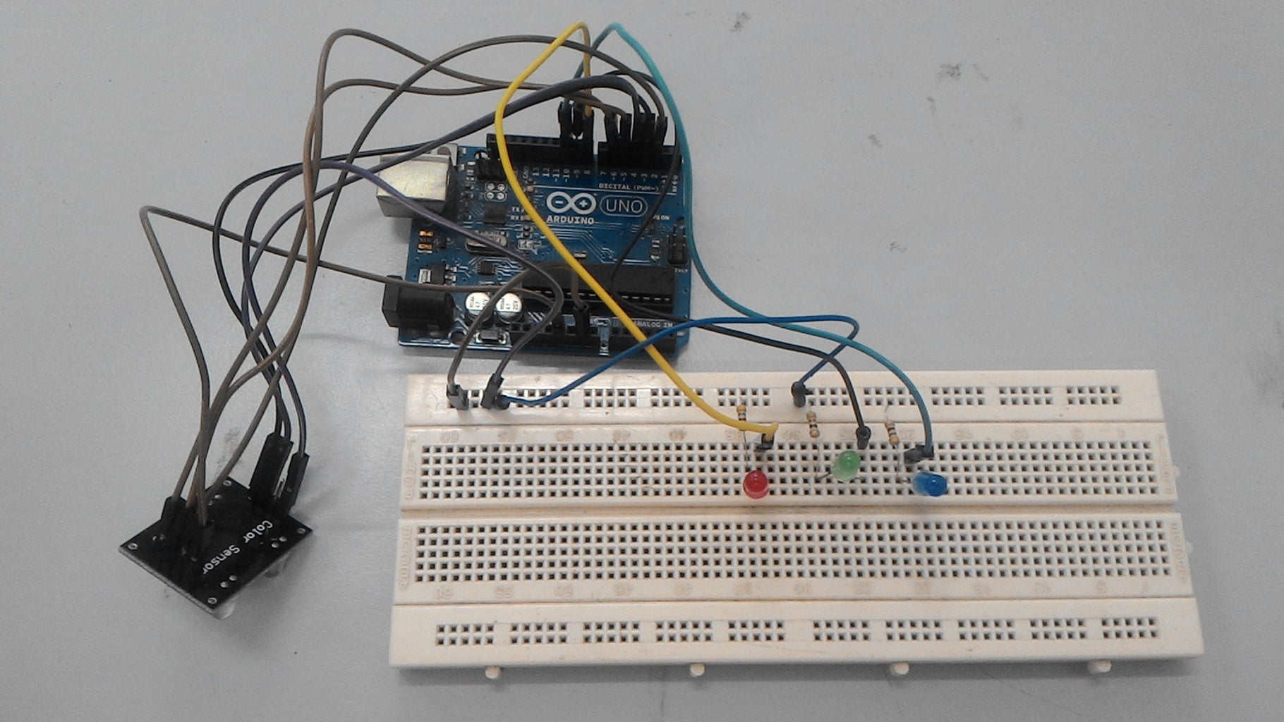 Color Sensor : 5 Steps (with Pictures) Circuit Diagram
