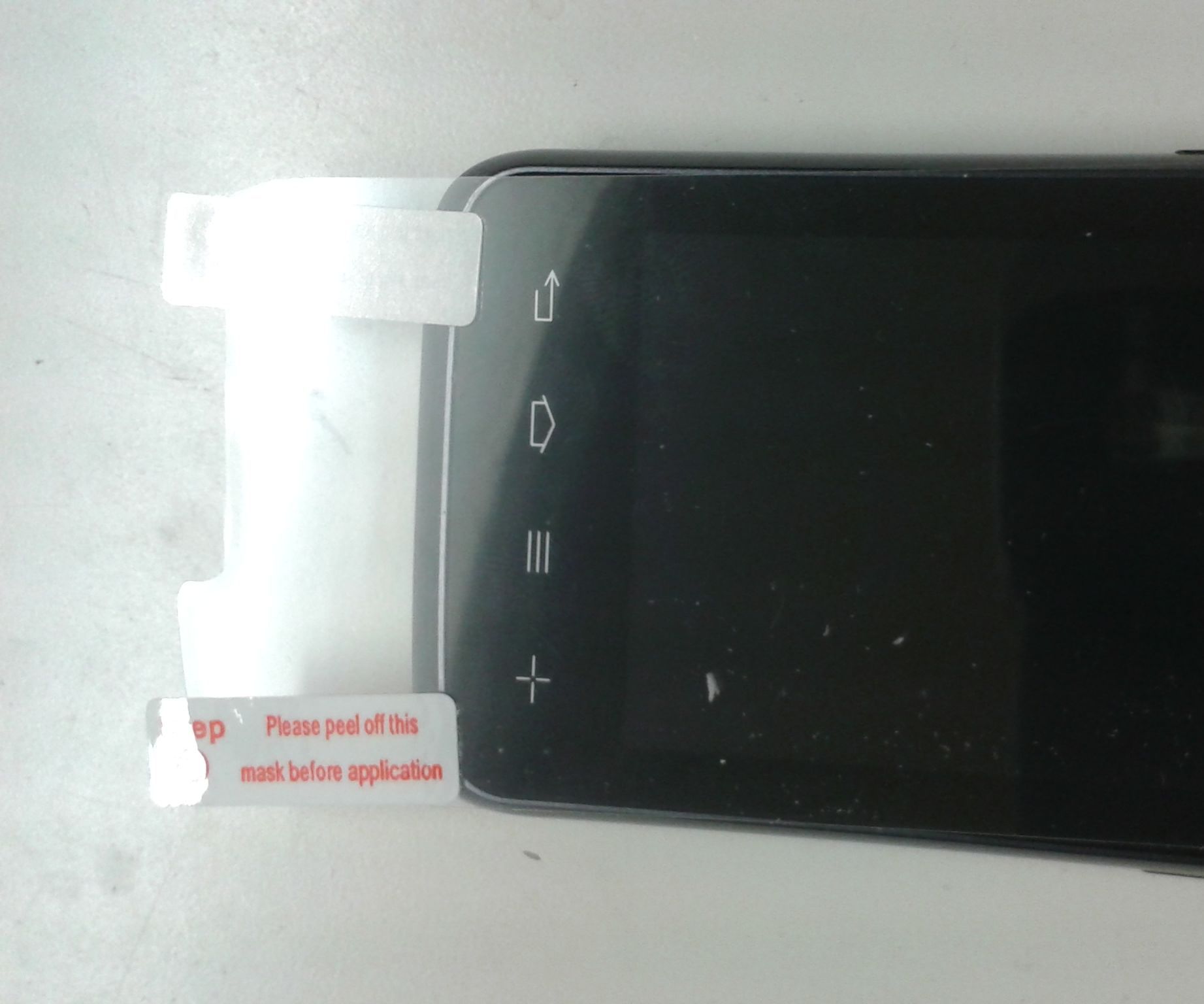DIY guide for Adapting & Fitting a Screen Protector with step-by-step instructions